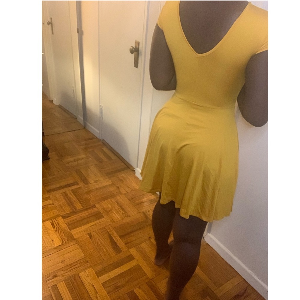 NWOT Open Back Fit & Flare Dress